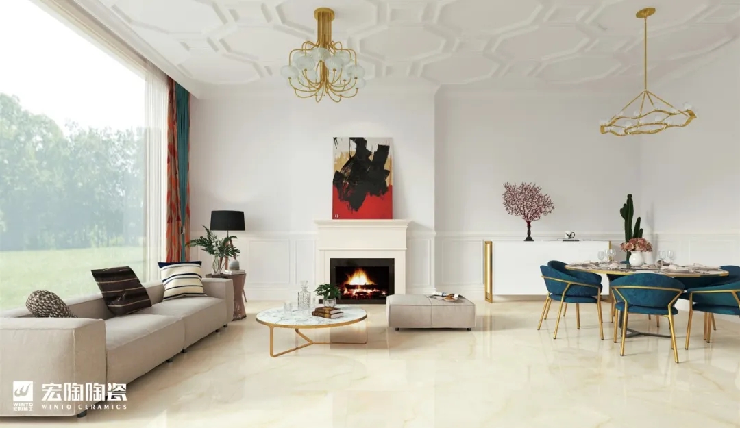 GA黄金甲TPG80165（800×800mm）抛釉瓷砖地砖