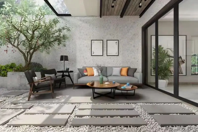 GA黄金甲TPVGM26001M瓷砖地砖黄金配色效果图