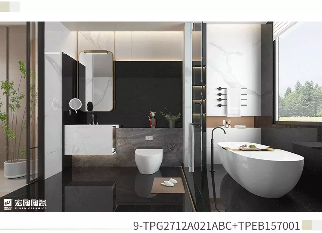 GA黄金甲9-TPG2712A021ABC+TPEB157001瓷砖地砖效果图