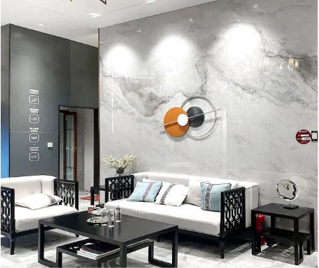 GA黄金甲地砖客厅装修效果图