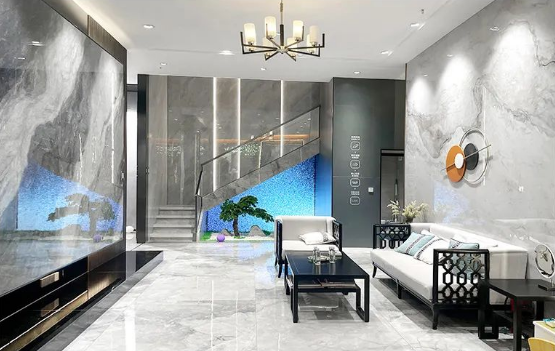 GA黄金甲百色瓷砖地砖专卖店场景展示区