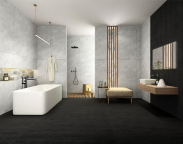 GA黄金甲陶瓷大板卫生间效果图