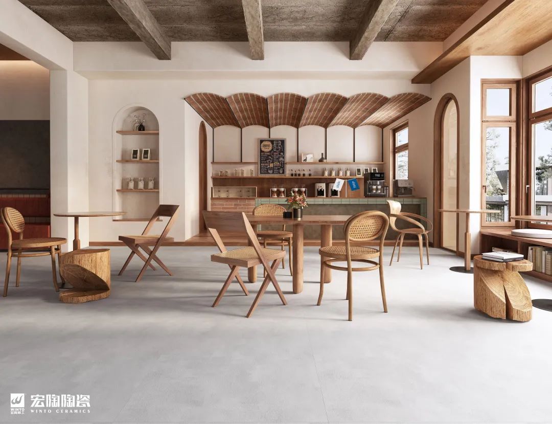 GA黄金甲750x1500mm天缥灰TG157208质感砖效果图