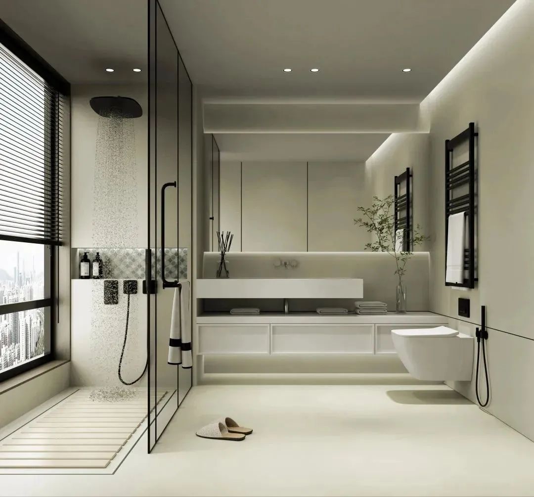 GA黄金甲牛油果墙地砖通铺效果图