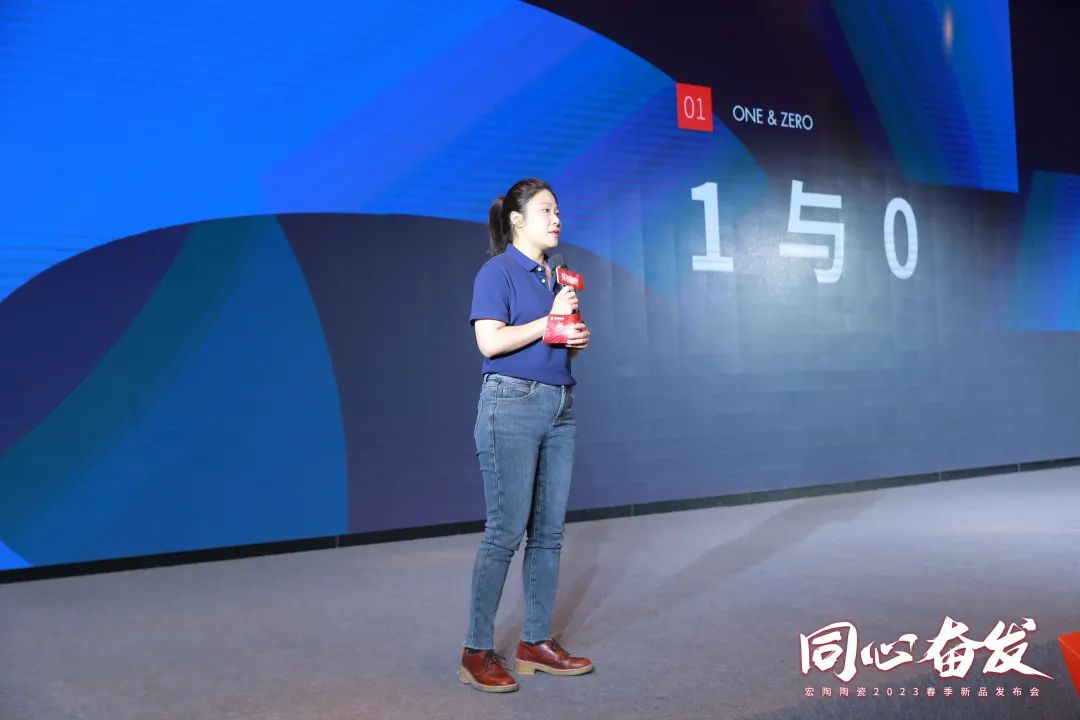 GA黄金甲陶瓷市场总监梁敏明现场